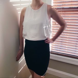 BCBGMAXAZRIA Black Bandage Skirt